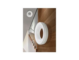 Kinkiet ścienny ZIMBO z siatkowym czarno-złotym abażurem K-5224 Kaja Lighting