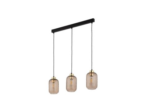 Lampa wisząca PESCARA kolor Czarny / złoty 4577 TK Lighting
