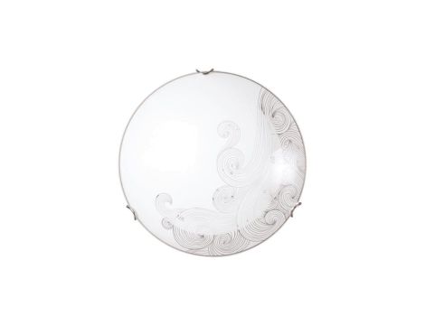 Kinkiet okrągły MESTRE na E27 szklany z wzorem K-3712 Kaja Lighting