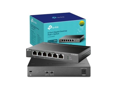 SWITCH TP-LINK TL-SG1006PP (PoE++)