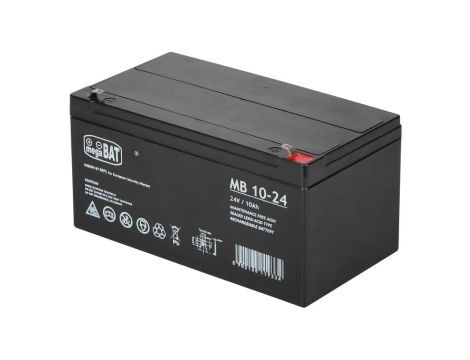 Akumulator VRLA AGM 24V 10Ah (żywotność 3-5lat) MB 10-24 T1