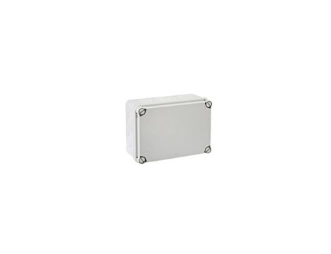 IP65-IP67 Puszka hermetyczna LIGHT 121x166x80 pokrywa pełna, z osłabieniami (6xM25, 4xM40)
