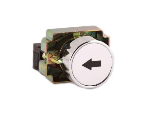 Przycisk sterowniczy z symbolem strzałki czarny GB2-3341