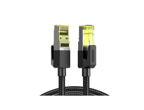 Kabel Ugreen NW150 80424 Ethernet RJ45 Cat 7 10Gbps 3m - czarny