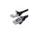 Kabel Ugreen NW101 50191 Ethernet Cat 6 U/UTP okrągły 1m - czarny