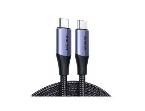 Kabel Ugreen US355 USB-C 3.1 Gen 2 / USB-C 3.1 Gen 2 1 m - czarny