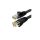 Kabel Ugreen NW102 50175 płaski sieciowy LAN Ethernet Cat. 6 3m - czarny