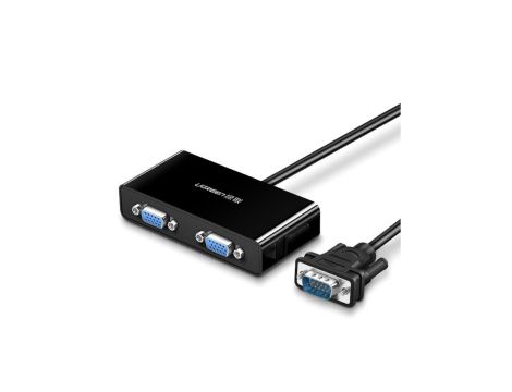 Rozdzielacz VGA Ugreen 40254 1x2 - czarny