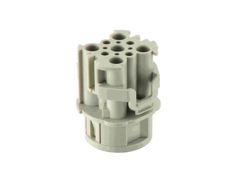 Złącze okrągłe Han żeńskie bez styków 9pin 09155083101