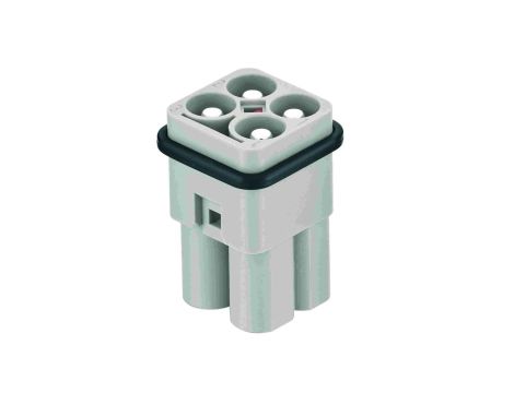 Złącze Han Q prostokątne męskie 4pin 09120043051