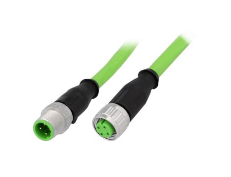 Złącze M12 męsko-żeńskie proste 1m 4pin 21349293477010