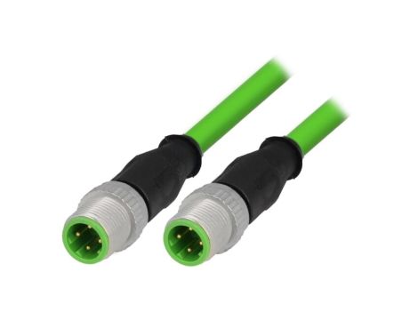 Złącze M12 męsko-męskie proste 1m 4pin 21349292405010