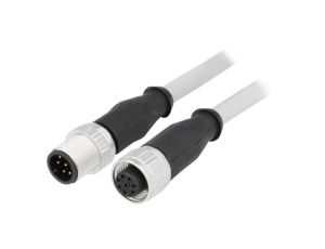 Złącze M12 męsko-żeńskie proste 1m 8pin 21348485882010