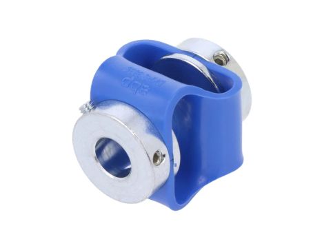 Sprzęgło Ø1: 10mm Ø2: 6mm poliuretan,stal cynkowana -1080C KUP-0610-D