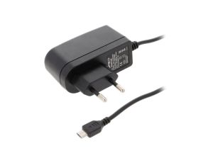 Zasilacz impulsowy dogniazdkowy stałonapięciowy ładowarka ESPE-1005-W2E-MICROUSB+OP