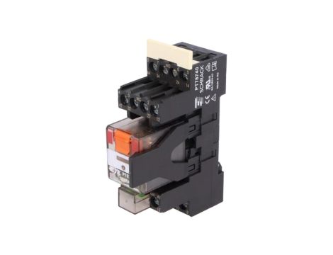 Przekaźnik interfejsowy 4PDT 230VAC 6A 250VAC DIN 8-1415075-1