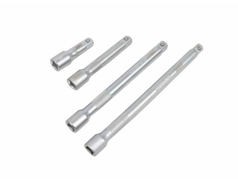 AWTOOLS ZESTAW PRZEDŁUŻEK 1/2" 4cz. 75mm, 125mm, 200mm, 250mm BLACK LINE - 2