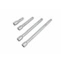 AWTOOLS ZESTAW PRZEDŁUŻEK 1/2" 4cz. 75mm, 125mm, 200mm, 250mm BLACK LINE - 3