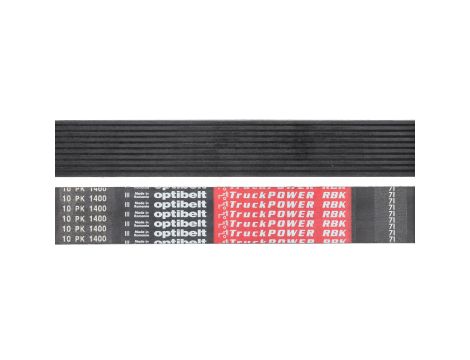 Optibelt - Pas wielorowkowy 10PK 1400 TRUCK POWER 1400 x 35.6 x 4.6