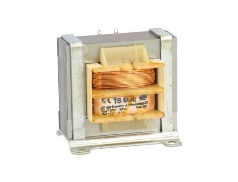 TS6/34 Transformator: sieciowy, 6VA, 230VAC, 9,9V, 500mA, Wyprowadzenia: do druku
