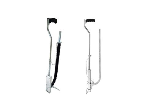 Tacker stalowo-aluminiowy do spinek rur ogrzewania podłogowego PERT PEX 38-45mm