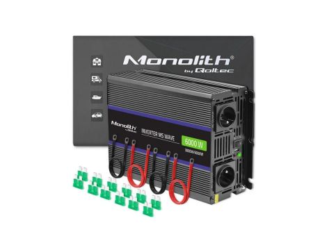 Qoltec Przetwornica napięcia Monolith 6000 MS Wave 12V na 230V 3000/6000W USB