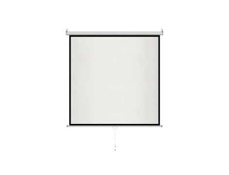 EKRAN RĘCZNY PÓŁAUTOMAT 1:1 84 152x152cm MS-60 1:1 ART