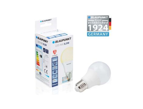 Blaupunkt Żarówka LED E27 8,5W barwa ciepła, BLAUPUNKT-E27-9W-WW