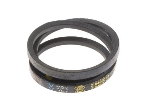 Pas napędowy, profil Z, materiał: PET, guma, 10mm x 6mm x 840mm, RS PRO