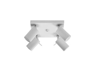 Plafon RING 4 biały