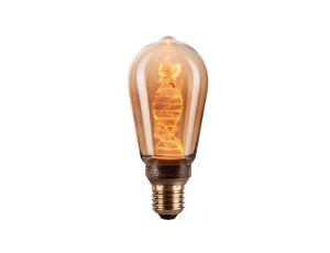 Żarówka Dekoracyjna LED E27 ST64 3,5W 130lm 1800K Ciepła 320 DecoVintage Amber Pillar GOLDLUX