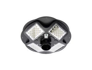 Lampa uliczna latarnia solarna LED 200W IP65 mikrofalowy czujnik ruchu + Pilot