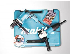 MAKITA ZESTAW COMBO SZLIFIERKA GA5030R + WIERTARKA HP1631