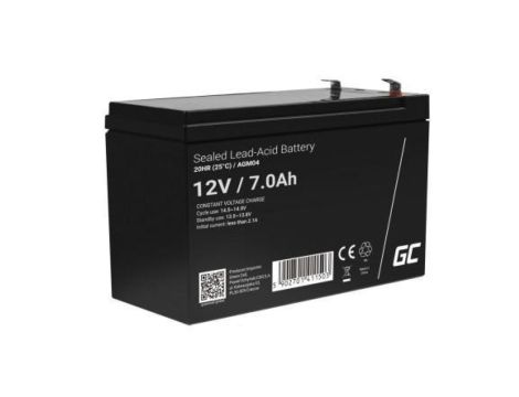 Akumulator VRLA AGM 12V 7Ah (żywotność 5lat) AGM04