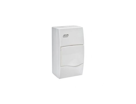 IP40 Rozdzielnica modułowa 1x4 COMBI natynkowa (drzwi białe) PE+N