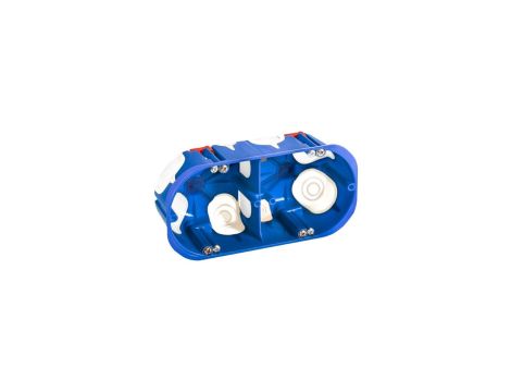 Puszka podtynkowa 60 podwójna DOMOS-K (z membraną - wiatroszczelna)