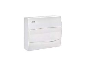 IP40 Rozdzielnica modułowa 1x12 COMBI natynkowa (drzwi białe) PE+N