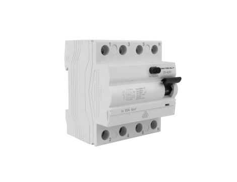 Wyłącznik różnicowoprądowy RCCB 10kA 4P 63A 30mA Typ A VDE Doktorvolt DV-4261
