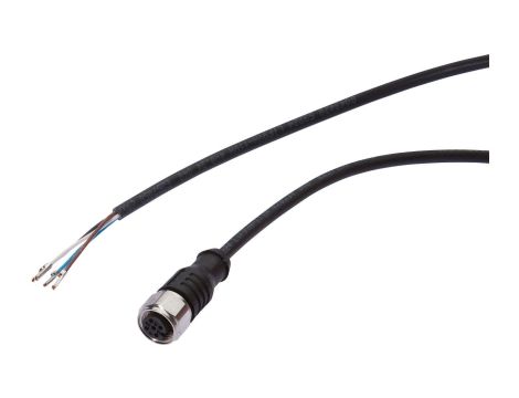 Kabel połączeniowy, 5m, M12 żeński (gniazdo) 4-pinowy prosty, Końcówka wolna, 4x0,34mm, VK50A699