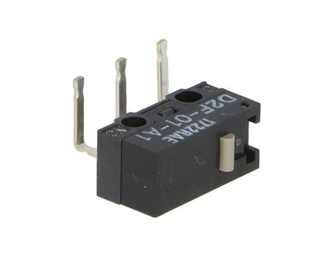 Mikroprzełącznik SNAP ACTION bez dźwigni SPDT 0,1A/30VDC D2F-01-A1