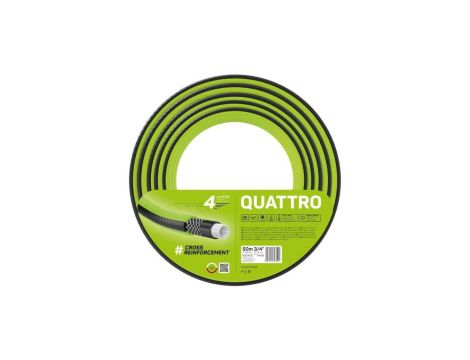 WĄŻ OGRODOWY QUATTRO 3/4 50M