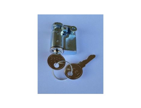 Zamek wkładka 1333 metalowa z 2 kluczami