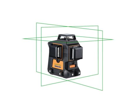 Laser krzyżowy płaszczyznowy zielony 3x360 Geo6X GREEN SP Li-Ion 12-310-22