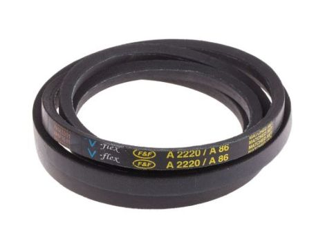 Pas napędowy, profil A, materiał: PET, guma, 13mm x 8mm x 2.18m, RS PRO