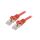 PP6A-LSZHCU-R-5M Patch cord S/FTP 6a drut Cu LSZH czerwony 5m 27AWG