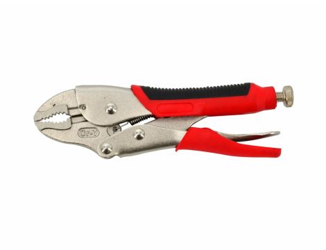 AWTOOLS SZCZYPCE ZACISKOWE MORSEA 180mm SZCZĘKI ZAOKRĄGLONE TPR BLACK LINE