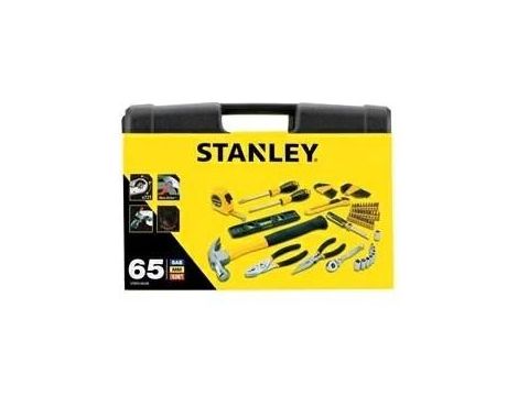 STANLEY ZESTAW NARZĘDZI  65el. W KASECIE