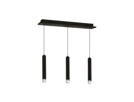 LAMPA WISZĄCA CARBON 3X5W LED