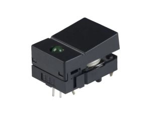 Przełącznik klawiaturowy Poz 2 SPST-NO 0,05A/24VDC czarny B3J-4100