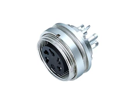 Złącze: M16 gniazdo żeńskie lutowanie PIN: 4 6A 150V proste 09 0312 80 04